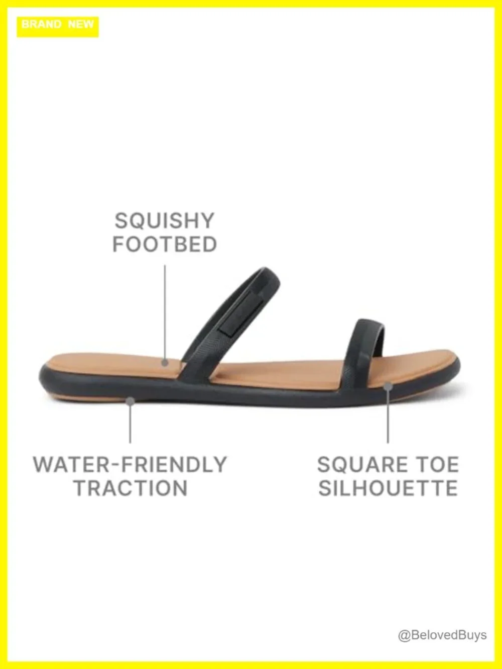Women's Waterproof Slide Sandals TPU EVA Comfort Beach Shoes
